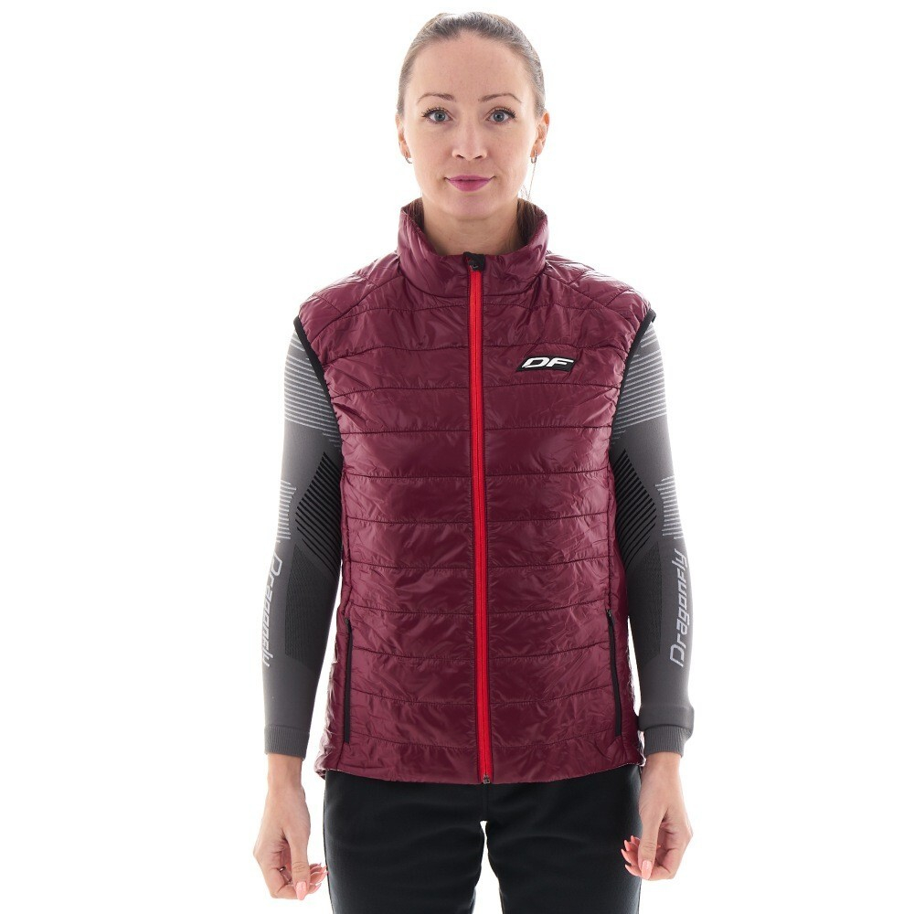 ЖИЛЕТ УТЕПЛЕННЫЙ DRAGONFLY VEST 100 BLACK 2023