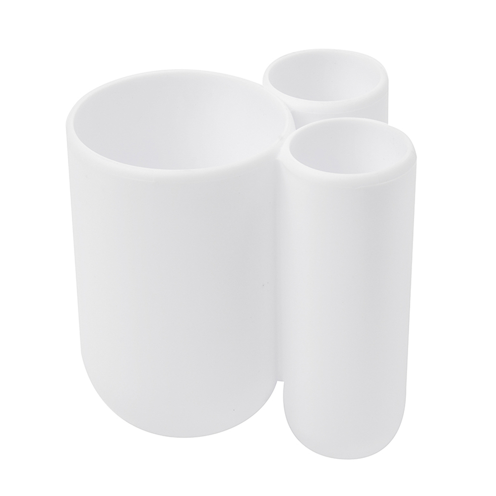 Стакан для зубных щеток touch белый