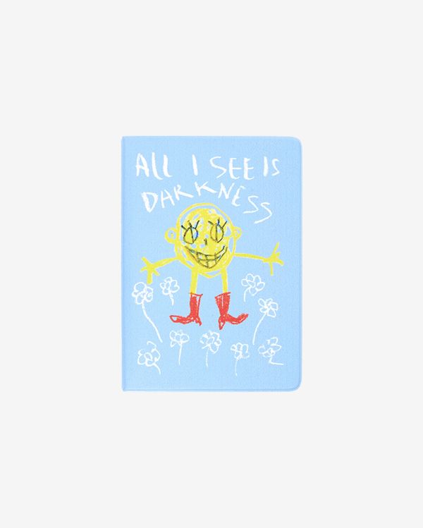 Обложка Darkness голубая - фото 1