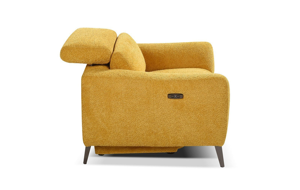 Кресло-реклайнер Lafayette желтое