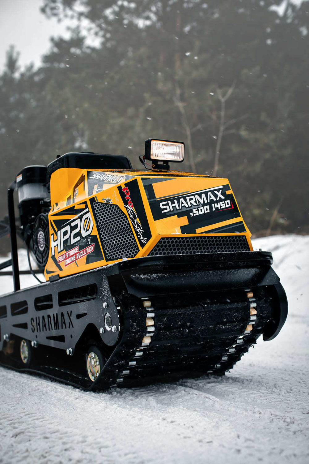 Мотобуксировщик SHARMAX S500 1450 HP20 Enduro