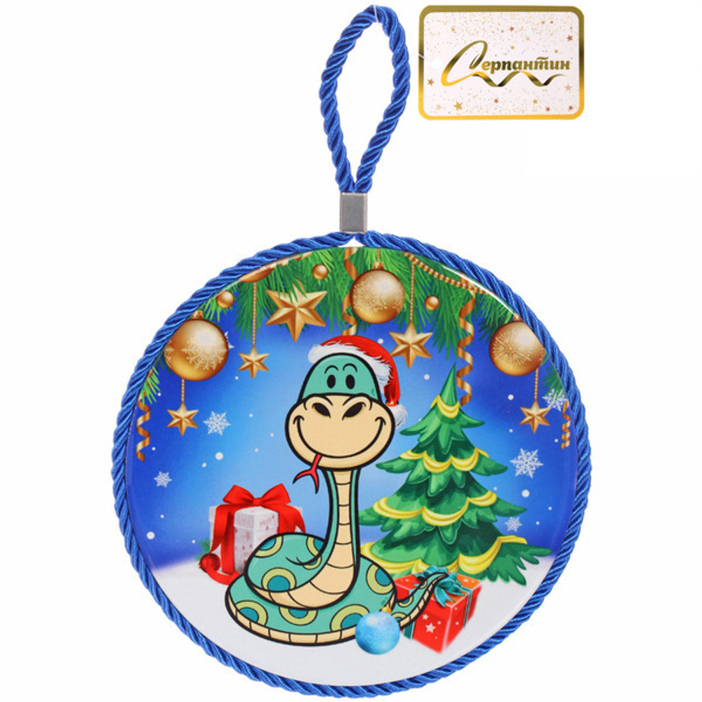 Подставка под горячее керамика 16см «Славный змей Моджо»