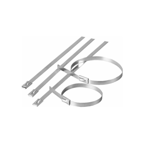 STEKKER SSCT46-150 Хомут металлический нерж. сталь 4,6х150мм dmax=38мм серый 25шт/упак 32795