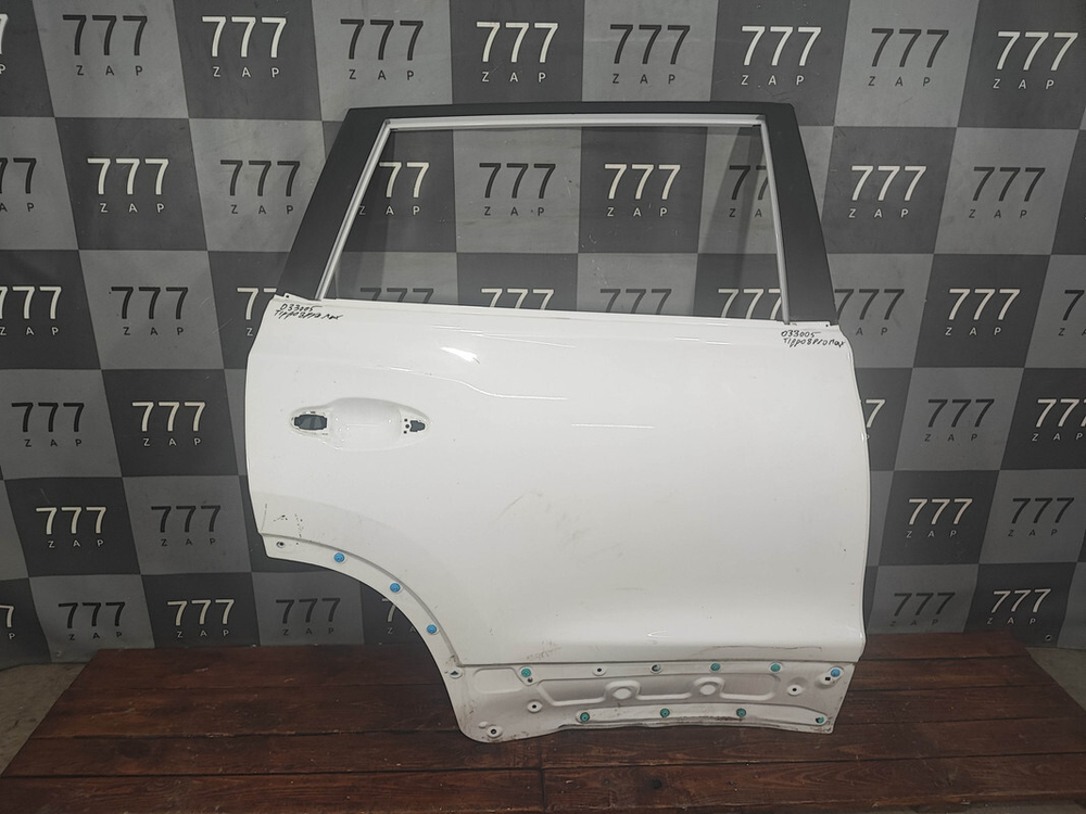 Дверь задняя правая Chery Tiggo 8 Pro 21-нв Б/У Оригинал 551000437AADYJ