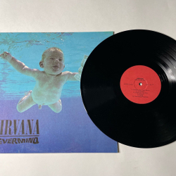 Винтажная виниловая пластинка LP Nirvana Nevermind (Россия 1992) Smells Like Teen Spirit