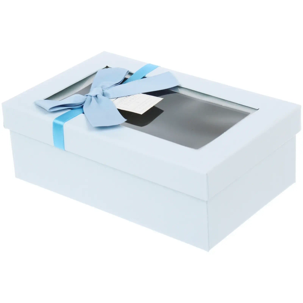 Коробка подарочная «Нежная душа» 19*12*6.5 см Голубой