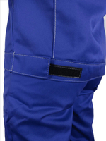 Костюм мужской летний «ДНЕПР» (куртка+полукомбинезон) цв.васильковый/светло-серый