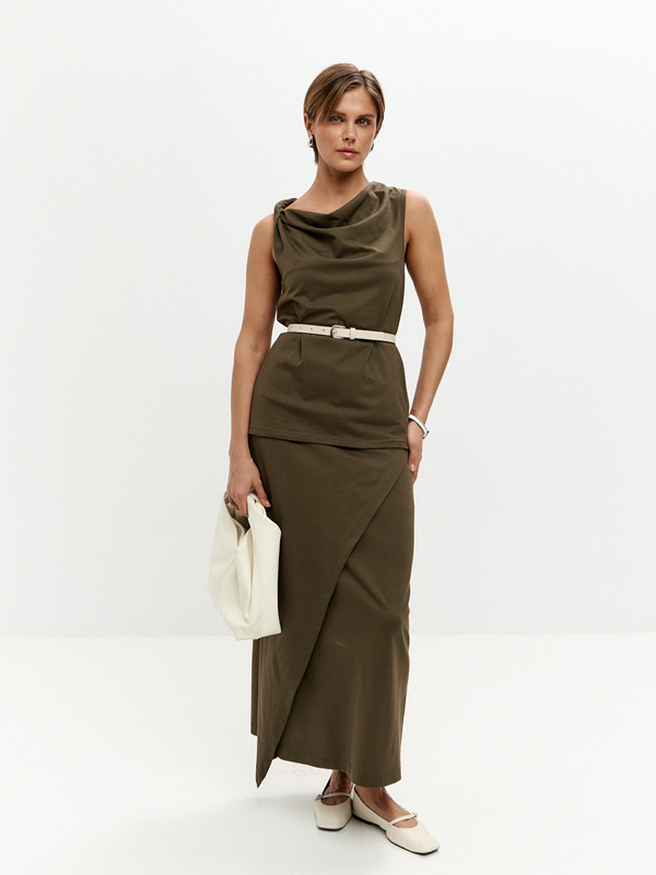 Трикотажный топ