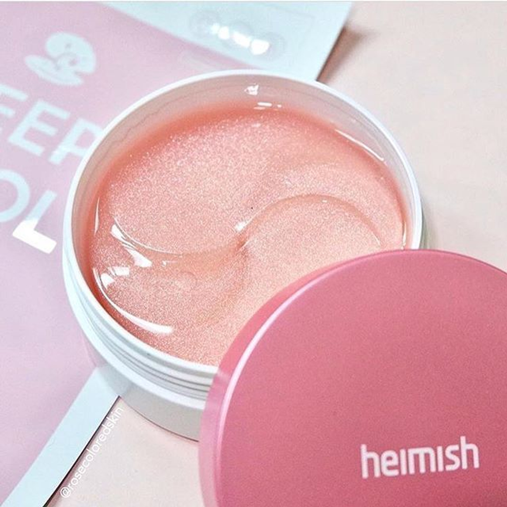 Осветляющие гидрогелевые патчи с болгарской розой Heimish Bulgarian Rose Water Hydrogel Eye Patch
