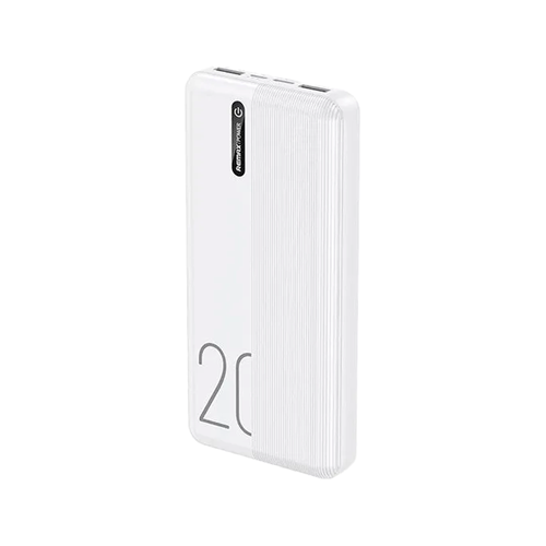 Внешний аккумулятор Remax RPP-296, 20000 mAh, белый, PD 20W