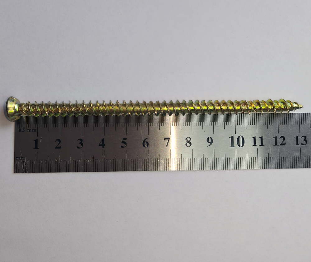 7,5х132 ЖЦ шуруп по бетону (100 шт)