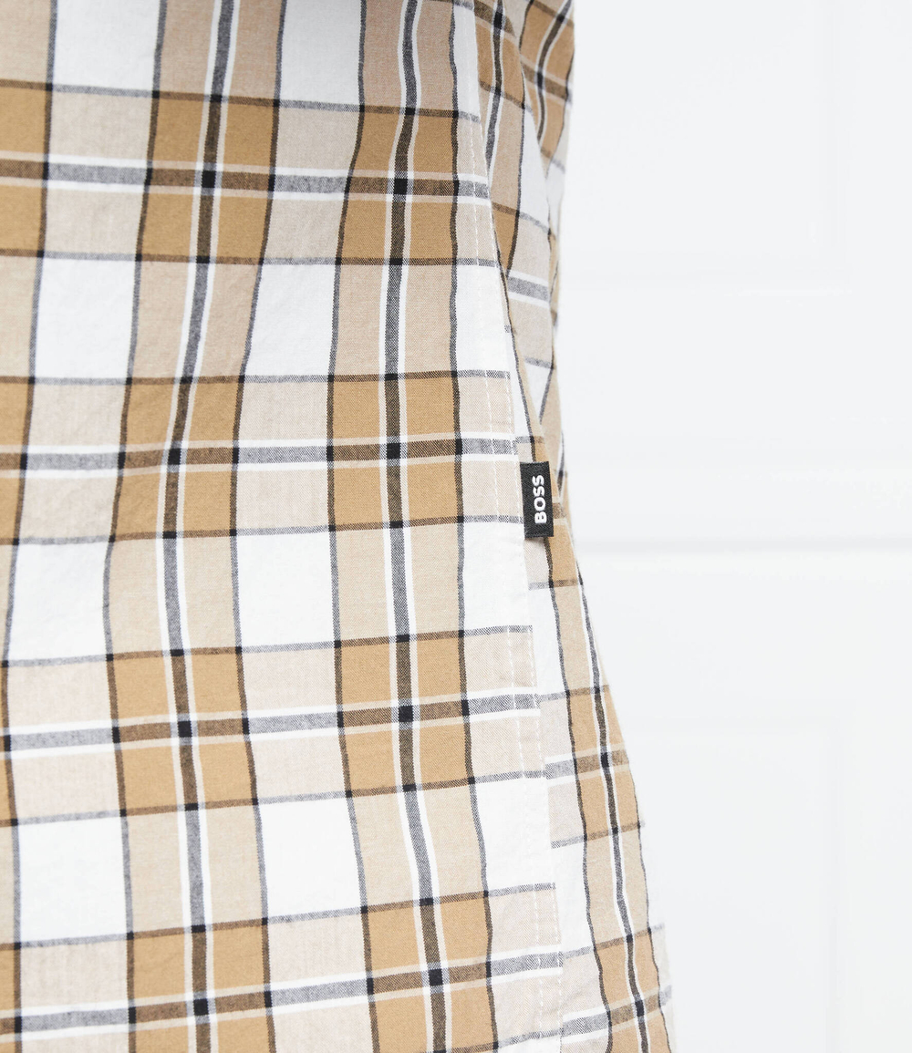 рубашка lukas_53f BOSS BLACK - бежевый(50468956)