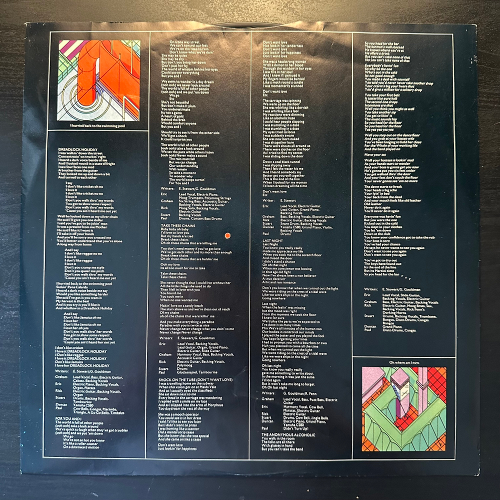 10cc - Bloody Tourists (США 1978г.)