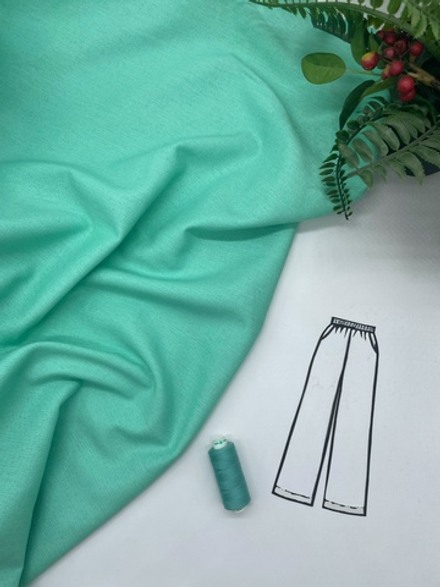 Смесовый лен Мята