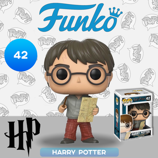 Фигурка Funko POP! Harry Potter S4 Harry Potter with Marauders Map (42) 14936 / Фигурка по мотивам фильма "Гарри Поттер", Гарри Поттер с картой Мародеров
