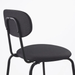 Стол и 2 стула  - IKEA STENSELE / ÖSTANÖ ИКЕА, 70х70х75 см, черный