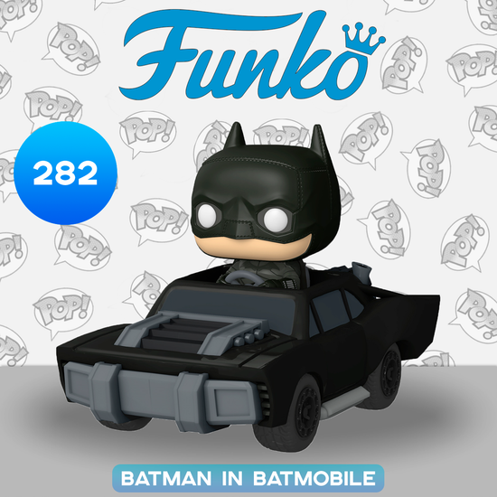 Фигурка Funko POP! Rides The Batman Batman in Batmobile (282) 59288