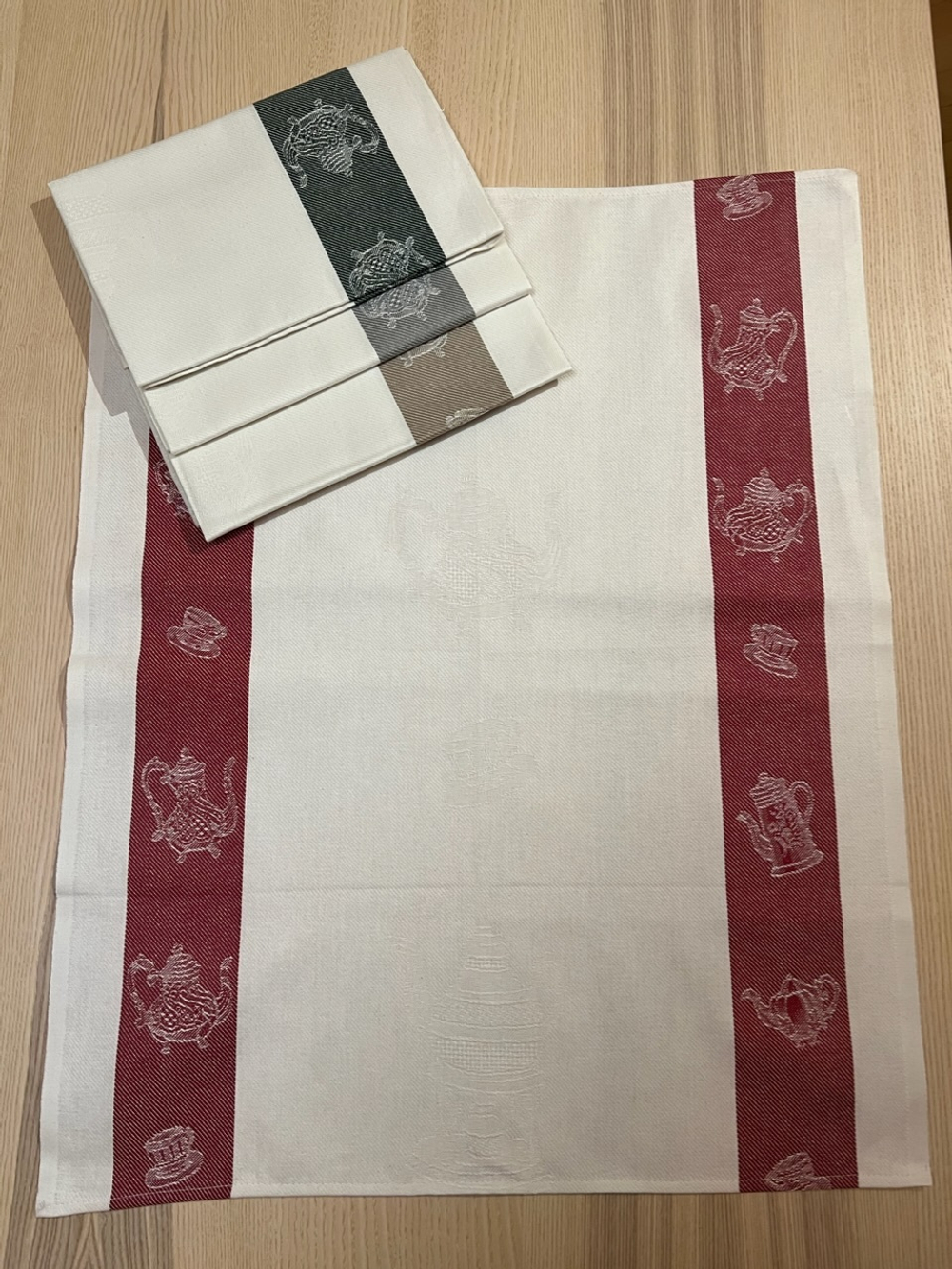 Набор кухонных полотенец 4шт Milano чайники