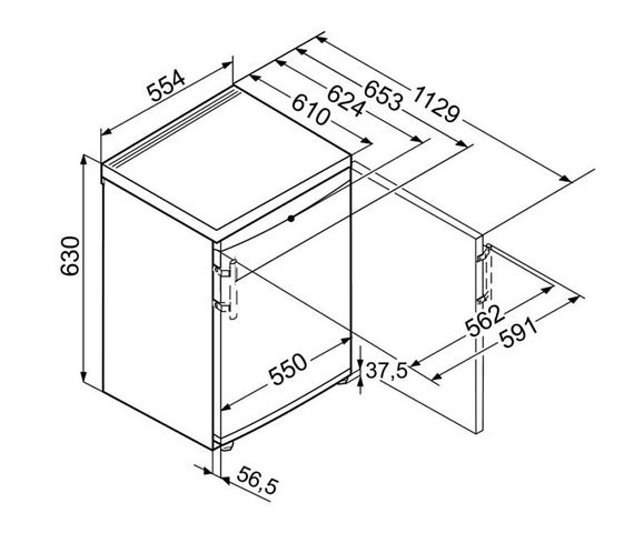 Холодильник Liebherr TX 1021-22 001