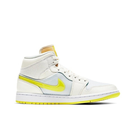 Кроссовки Air Jordan 1 Mid Voltage Yellow
