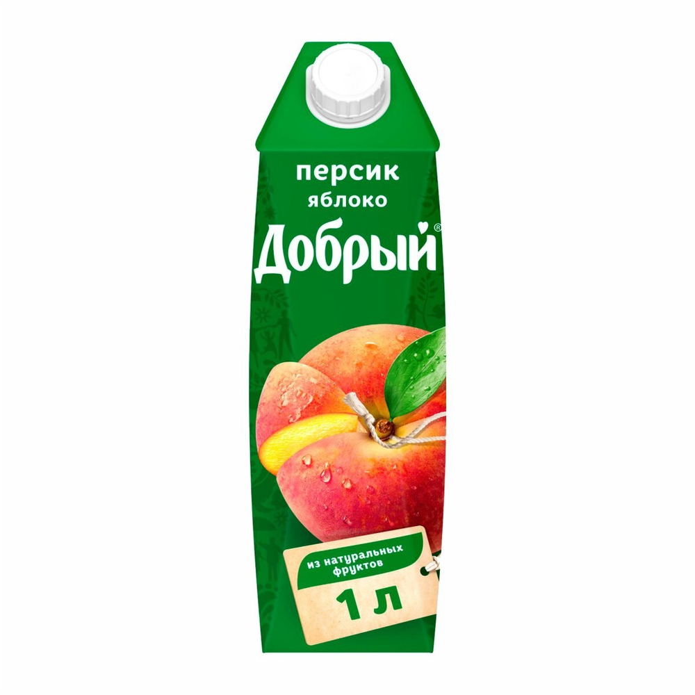Нектар Добрый яблоко-персик (1 л)