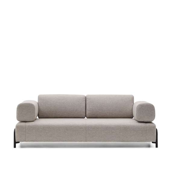 Трехместный диван Compo, бежевый