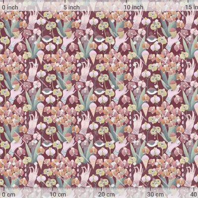 Руки, мороженое, орхидеи, глаза 2 by CeladonWall 1200 DPI