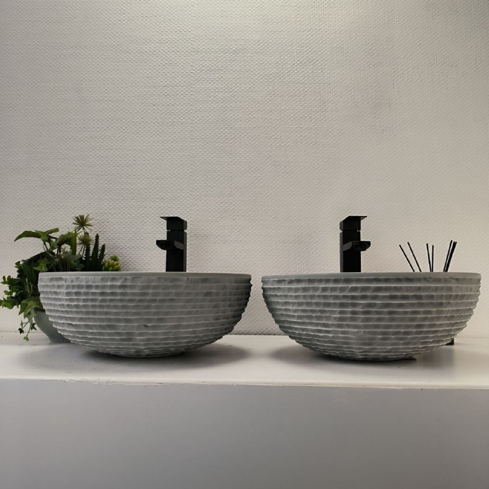 Раковина из андезита ПАРА! Bowl Blue BA-62970 40*40*15