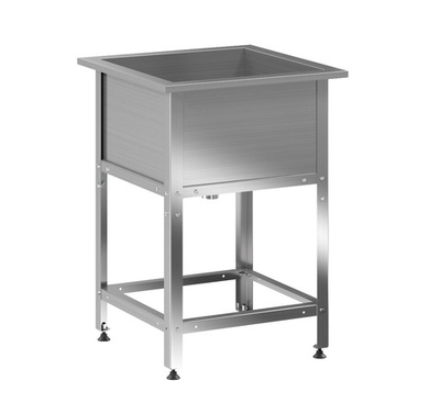 Ванна моечная ВМС-1/400 (500х500х850, размер мойки 400х400х300)