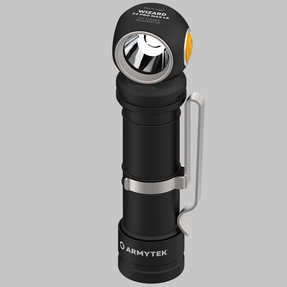 Мультифонарь налобный Armytek F06702W Wizard C2 Pro Max Magnet USB LR (теплый свет)