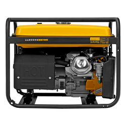 Генератор бензиновый GE 6900, 5.5 кВт, 220 В/50 Гц, 25 л, ручной старт Denzel