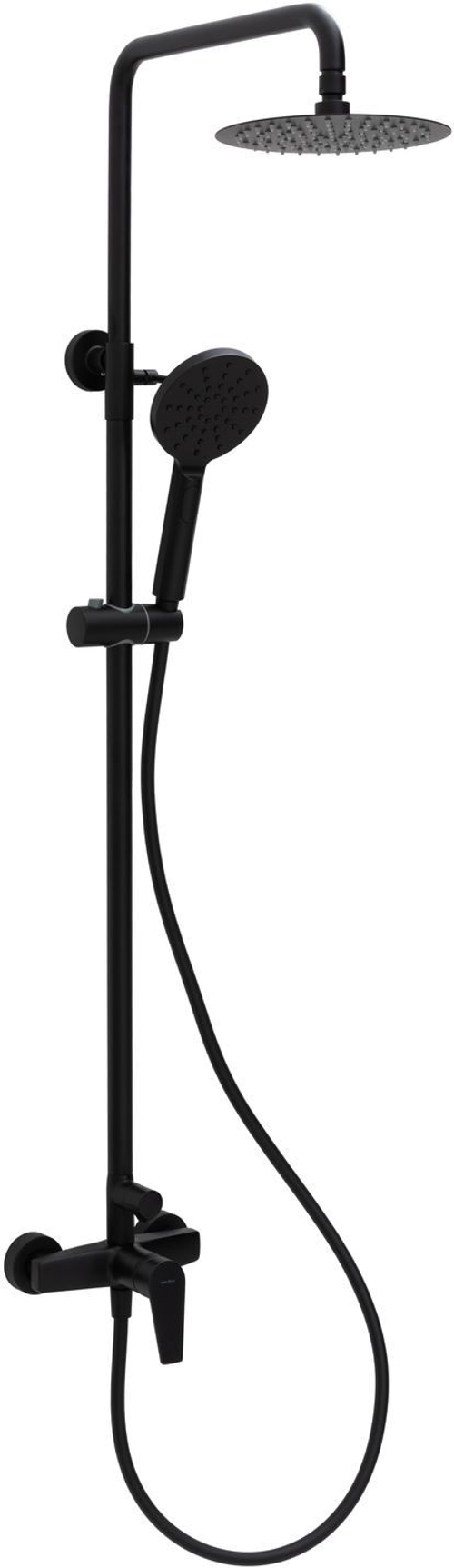 Душевая стойка Allen Brau Eclipse 5.E1006-31 3 режима, матовый черный