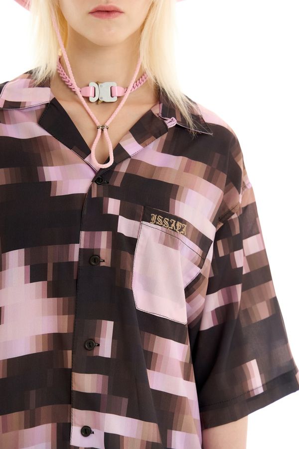 Рубашка Saturn Clouds коричневая - фото 4