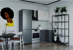 Кухонный гарнитур угловой Вегас1000х1000 мм (38мм)