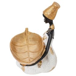 GAEM Фигурка декоративная "Африканка", L24 W14 H20,5 см