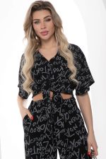 Костюм "Сан-Тропе" (черный) К9076 LT Collection