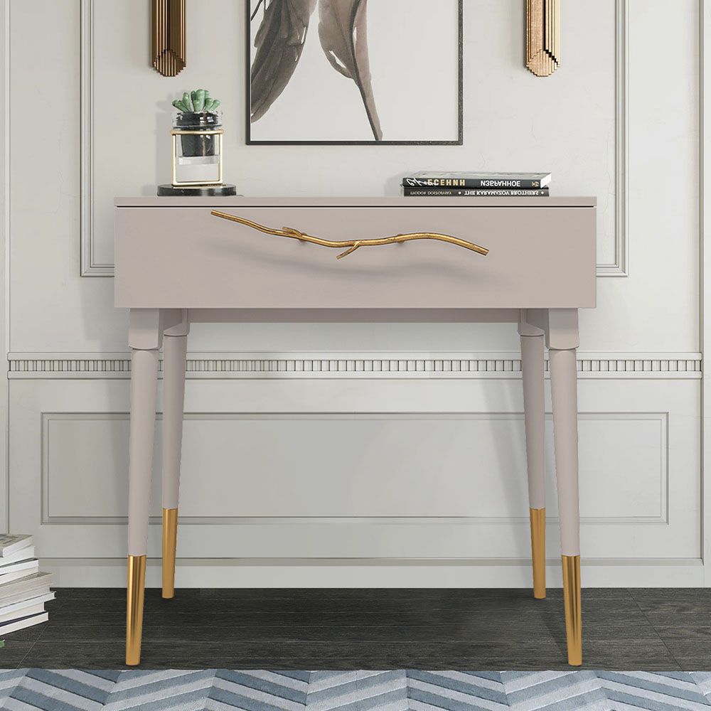 Консоль Арт Колор matte Стайл Голд Серый агат матовый