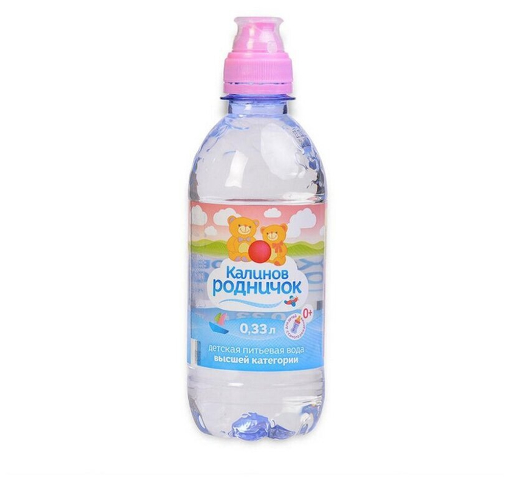 Вода "Калинов Родничок" для детей спорт. н/газ ПЭТ 0,5л