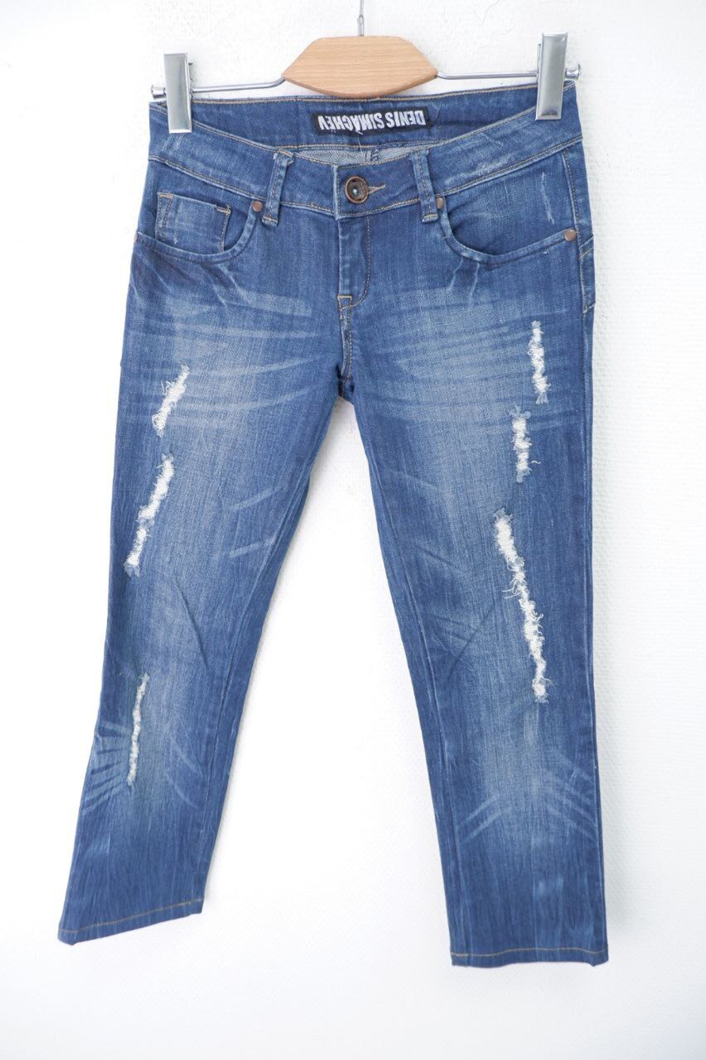 Джинсы Denis Simachev модные 42-44 размер