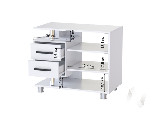 Тумба ТВ 011(2я) (белый)