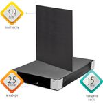 Пенокартон матовый, 70х100 см, толщина 5 мм, черный, BRAUBERG, 112480