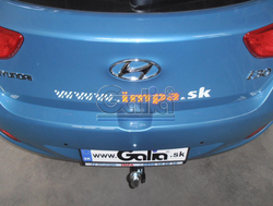 Фаркоп оцинкованный Galia H086A для Hyundai i30 хетчбек 2012-, Kia Ceed хетчбек 2012-(паспорт и сертификат в комплекте)(без электрики)