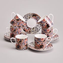 КОФЕЙНЫЙ НАБОР LEFARD "TOP STYLE" НА 6 ПЕР. 12 ПР. 180 МЛ