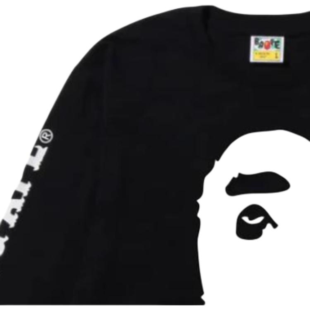 A Bathing Ape A Bathing Ape Bathing Ape Crossbone L S Tee