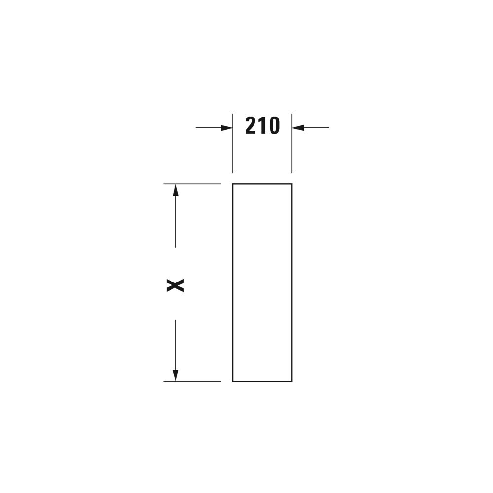 Duravit Starck 3 Умывальник 600 x 450 мм белый с пьедесталом 0300600000+0865160000