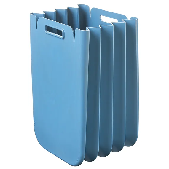 Корзина для белья складная Eco Packly голубая