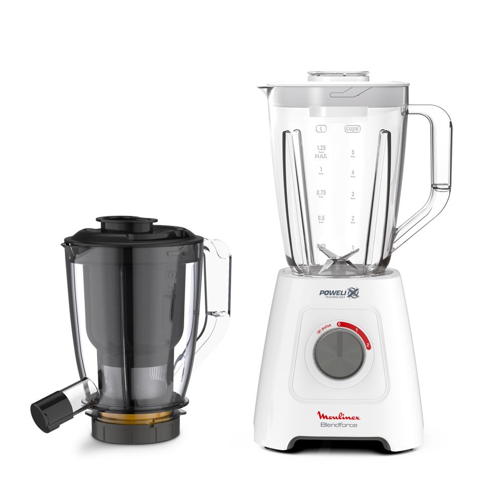 Стационарный блендер-соковыжималка Moulinex Blendforce 2 LM42Q110