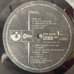 Винтажная виниловая пластинка LP Jan Akkerman Profile (Japan 1973) (No Obi)