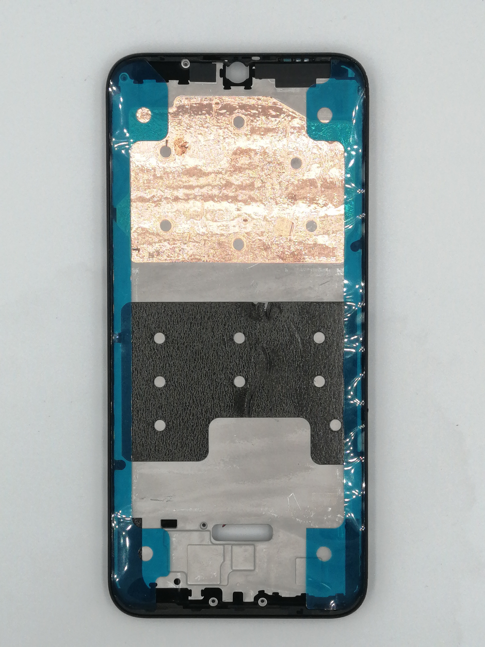 Рамка дисплея для Huawei Honor 8A/8A Pro/Y6 2019/Y6s Черная