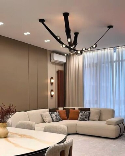 Стильная люстра на кожаном ремешке ✨